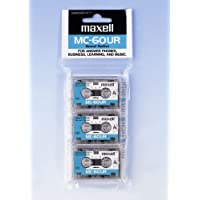 Maxell MC-60 UR 3 - pk Audio cassette 60 min 3 pieza(s) - Cinta de audio-video (60 min- 3 pieza(s))